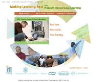 Tablet Screenshot of makinglearningreal.org